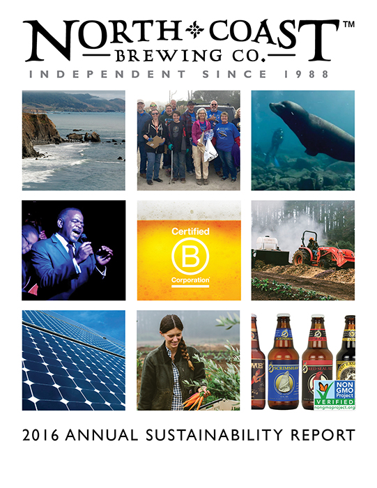 North Coast Brewing Company 2016 Annual Sustainability Report